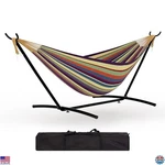 Garveelife Instant-setup 2-PERSON Hammock With Reinforced Steel Frame Portable. Fixed Price $131.56.