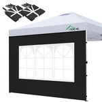 Acepic 2PCS Waterproof 210D Oxford Sidewalls 10X10 Pop Up Canopy Tent. Fixed Price $55.96.