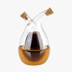 2-IN-1 Olive Oil & Vinegar Dispenser Glass Dual Cruet Kitchen Bottle. Fixed Price $31.99.