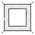 Arrowhead Outdoor Attachable Mesh Shelf For 12'X12' Pop-up Canopy. Fixed Price $24.99.