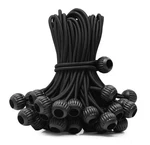 Joneaz 4IN Black Bungee Cord 50 Pcs Heavy Duty Elastic Shock Tie Down Rubber Uv. Fixed Price $19.48.