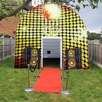 Inflatable Tent 15X15X14FT Large White Includes 950W Blower Square Gazebo Event. Fixed Price $899.00.