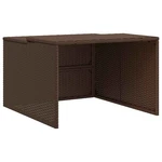 Robot Mower Garage Storage Shelter Garden Outdoor Lawn Poly Rattan Vidaxl. Fixed Price $195.99.