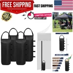 112 Lbs Waterproof Canopy Weights Sand Bags For Strong Wind Protection 4-PACK. Fixed Price $25.19.