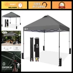 Crown Shades 10X10 Pop Up Canopy Tent With Stakes Bags. Fixed Price $202.99.