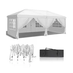 Vingli 10X20 Ft Pop Up Canopy Tent With 6 Sidewalls Carry Bag, Outdoor G.... Fixed Price $188.99.