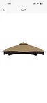 Apex Garden Replacement Canopy Top For Lowe's Allen Roth 10X12 Gazebo #GF-12S004. Fixed Price $99.95.