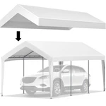 Vevor Carport Replacement Canopy Cover, Ripstop White. Fixed Price $76.28.