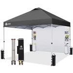 Crown Shades Canopy Tent 10X10 Pop Up Outdoor With Pockets Sidew.... Fixed Price $223.93.