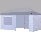 Zippered Walls For 10X20 Replace Canopy Eurmax Sidewall Kit Four Only. Fixed Price $88.00.