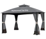 Scocanopy Gary Replacement Top For 10X12FT Oakmont Gazebo L-GZ1188PST-A,PINEH.... Fixed Price $123.96.