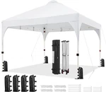 Yaheetech 12X12 Pop Up Canopy Tent With Vent Instant Sun Shelter Bag White. Fixed Price $104.39.