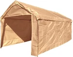 5PC Tan Carport Enclosure 10 X 16 Front W/ Zipper Door, Back, Both Sides, Top. Fixed Price $215.91.