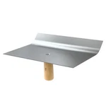 Bon Tool 13-401 12 X 8 In. Curved Top Hawk Stainless Steel Wood Handle. Fixed Price $43.61.