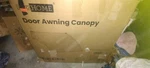 Vivohome Door Awning Canopy 3.3 Ft. Fixed Price $50.00.