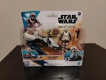 Star Wars Epic World Of Action Scout Trooper & Speeder Bike. Fixed Price $17.99.