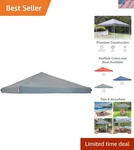 Sunnydaze 12X12 Canopy Replacement Top - Cover Only Heav.... Fixed Price $71.99.