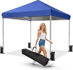 Driftalia Pop Canopy Tent, Instant Setup Portable 10X10FT, Blue. Fixed Price $193.22.