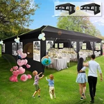 10X30 Ft Rolling Canopy With Sidewalls - Heavy Duty Outdoor Tent For Backyard !. Fixed Price $349.99.