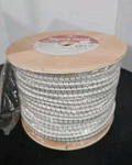 3/8" X 250' Shock Cord Bungee Truck Tarp Strap Tie Down Wht Cwc #162035. Fixed Price $98.00.