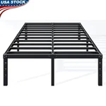 12 Inch King Bed Frame Sturdy Metal Platform Size No Box Spring Needed. Fixed Price $84.09.