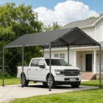 10X20 Ft Heavy Duty Carport Tent Canopy Storage Shed,portable Garage Par. Fixed Price $240.99.