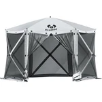 13X13FT 6-SIDED Pop-up Gazebo Tent Only, Screened Outdoor Shelter With Nettin.... Fixed Price $389.99.