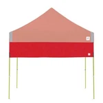 E-z Up Recreational Half Wall Straight Leg Punch Gray Accents 10X10FT New. Fixed Price $27.99.