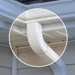 Amerimax 27264 White Aluminum Gutter Elbow 3 In. (pack Of 15). Fixed Price $76.11.