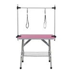Folding Beauty Table, Stainless Steel Frame, Rubber Pad, Adjustable Arm, Clip. Fixed Price $181.99.