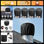 4 Pack 20" X Wind Turbine Vent Covers - Waterproof Attic Protector. Fixed Price $53.99.