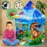 Dino Paradise Play Tent With Roar Button - Epic Pop Up For Boys & Girls. Fixed Price $41.92.