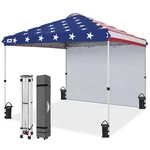 Eagle Peak Commercial Canopy 10X10 Pop Up Tent With Sidewall, Easy S.... Fixed Price $272.79.