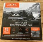 Cargosmart Top Carrier Soft Sided Bag Rainproof-(nib). Fixed Price $24.98.
