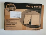Entry Panel Quik Shade 10X10 Instant Canopy Red New Box 2001. Fixed Price $29.99.
