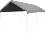 King Canopy 10 Ft X 20 Silver Drawstring Cover, Heavy Duty. Fixed Price $103.33.