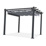 Ripstop Replacement Cover Fit For Home Depot Hampton Bay Pergola # Gray. Fixed Price $113.40.