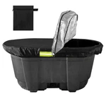 Mqld Rubermaid 150 Gallon Waterproof Stock Tank Cover, Black. Fixed Price $37.04.