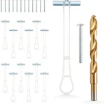 6 Pack 1/4 Quick Easy Heavy Duty Toggle Anchors With Bolts - Hollow Wall. Fixed Price $15.28.