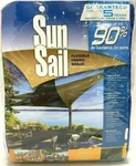 Sun Sail Triangle Shade 11.8-FT X Patio Garden Canopy, Heavy Duty. Fixed Price $29.99.