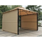 Jeco GZ3 11 X Ft. Meta Gazebo With Two Sides Awning. Fixed Price $407.76.