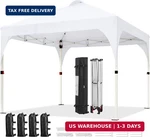 Yaheetech 10X10 Pop Up Canopy With Vent, Easy Set Tent, Instant Sun Shel. Fixed Price $116.42.