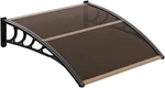 Window Awning Door Canopy, 40" X Overhead Modern Polycarbonate. Fixed Price $95.57.