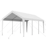 Carport, 10 X 20 Ft Outdoor Canopy, Potable Heavy Duty Galvanized. Fixed Price $294.99.