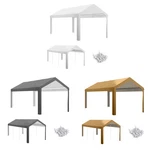 Outsunny 10 X 20FT Carport Canopy Replacement, Uv Resistant. Fixed Price $64.99.