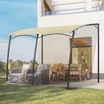 13X10FT Outdoor Patio Wall Mounted Awning Canopy Metal Pergola Sun Shade Shelter. Fixed Price $199.99.