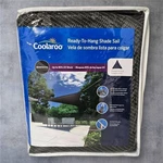 Coolaroo 11.8' X Triangle Shade Sail Montecito Color Ready-to-hang. Fixed Price $25.20.