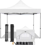 10X10 Pop Canopy With 4 Sidewall,heavy Duty Upf 50+ Season Wind. Fixed Price $362.99.