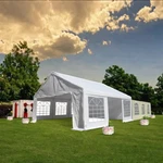 20X20 Feet Party Tent Heavy Duty Marquee Canopy Outdoor Wedding Carport Eve. Fixed Price $398.85.