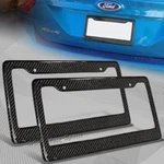 X TYPE-2 Real Carbon Fiber License Plate Cover Frame Front & Rear Universal. Fixed Price $31.99.